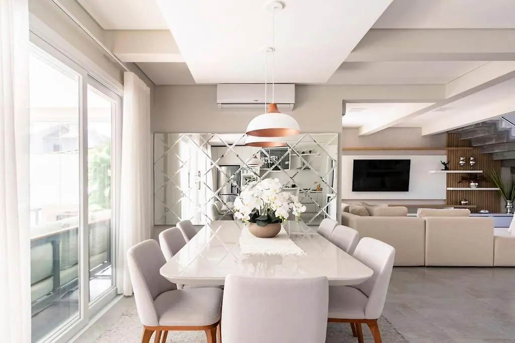 펜션 Casa Maravilhosa Com Piscina Em Garopaba 빌라