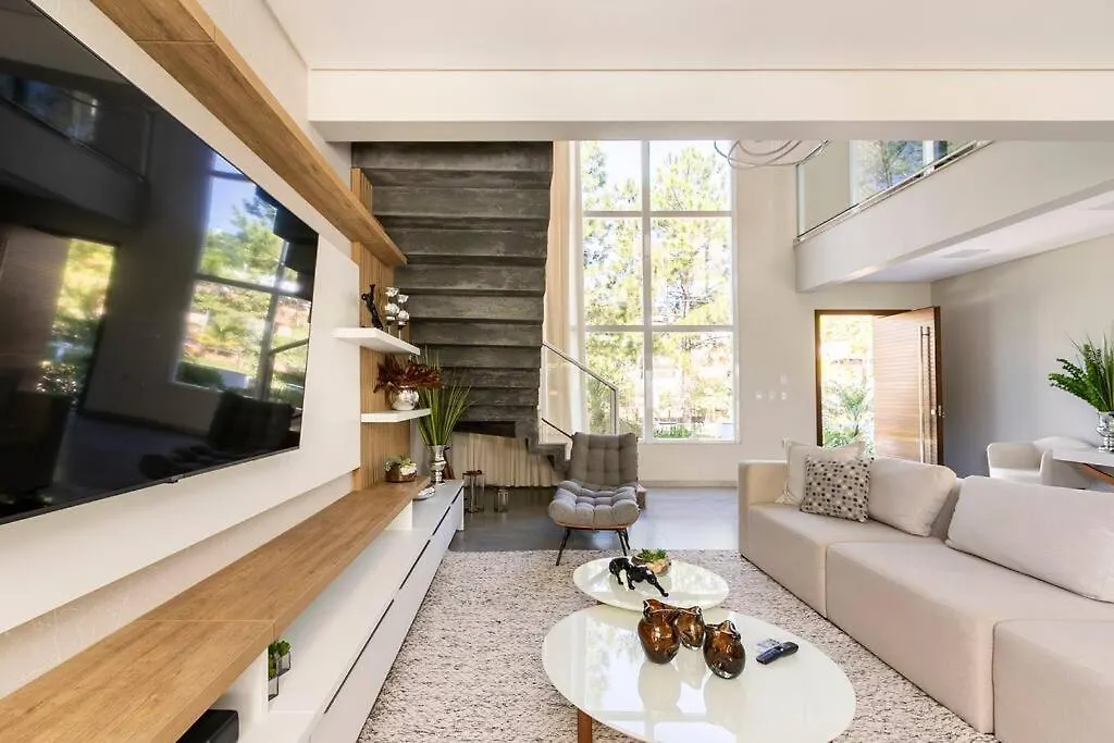 펜션 Casa Maravilhosa Com Piscina Em Garopaba 빌라