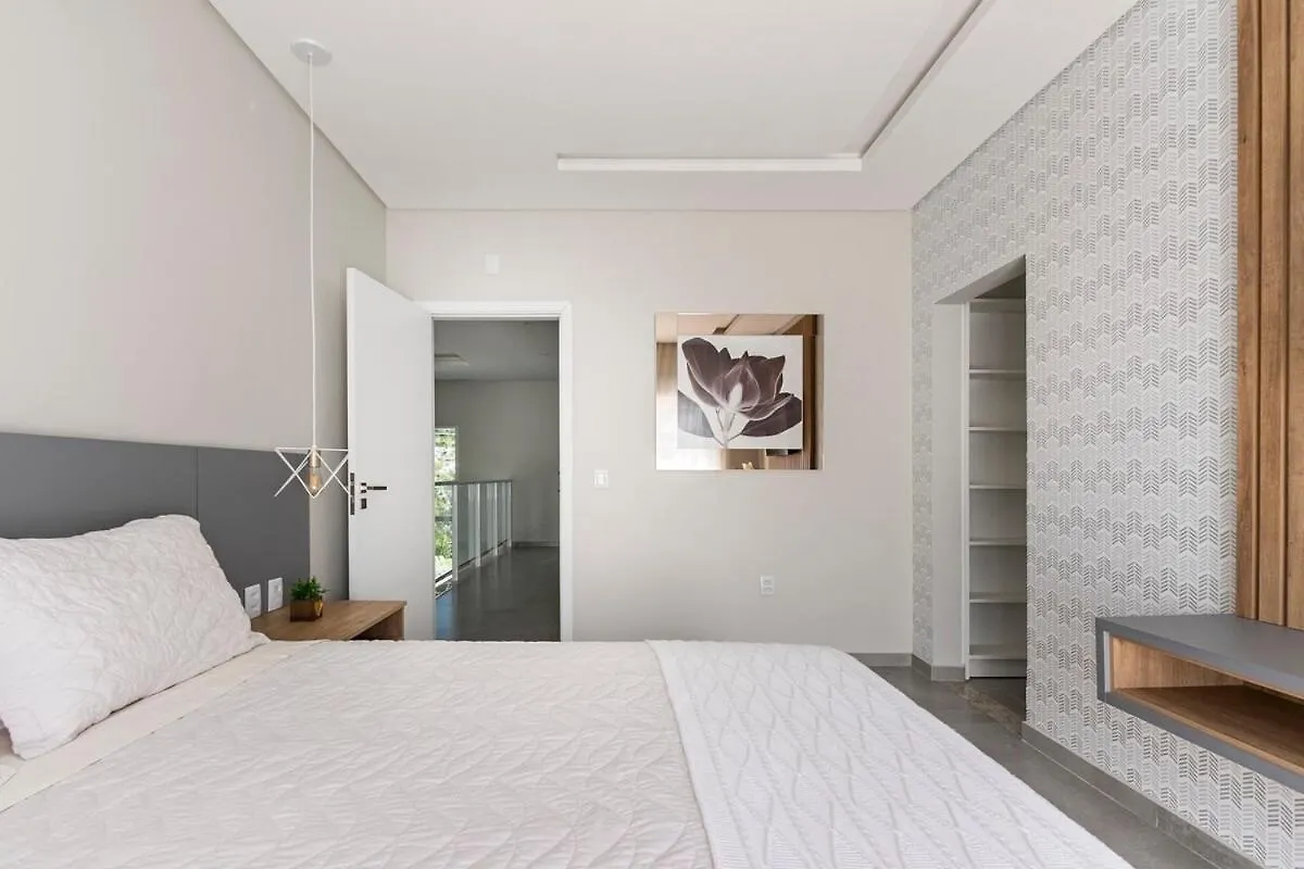 펜션 Casa Maravilhosa Com Piscina Em Garopaba 빌라 브라질